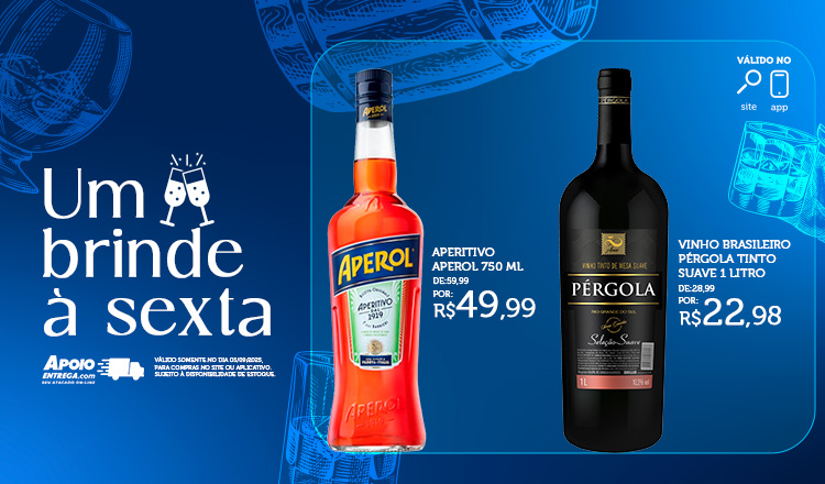 Um brinde à sexta 05/09